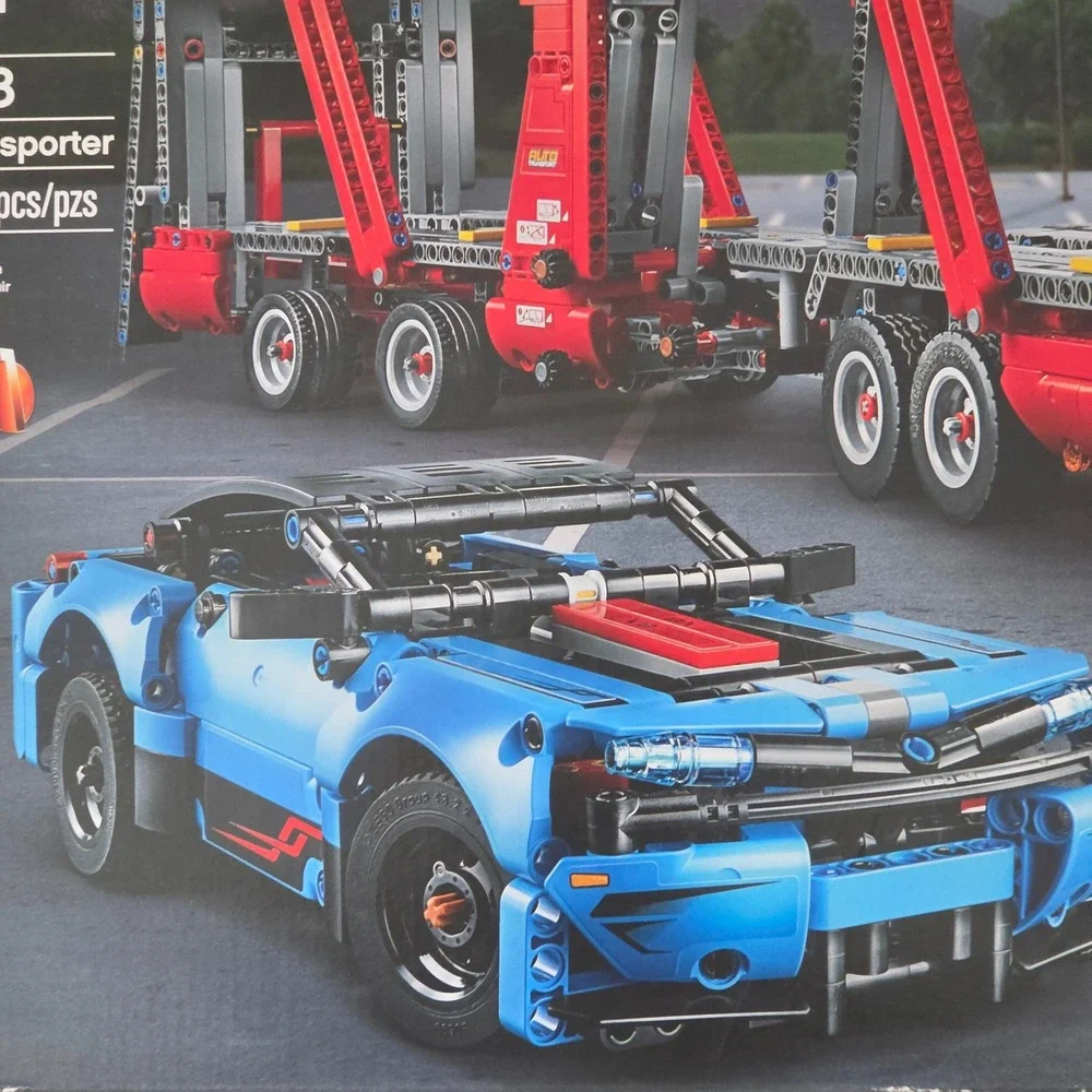 LEGO Technic Car Transporter 42098 Kids New 2-in-1 2493 Pcs 42098